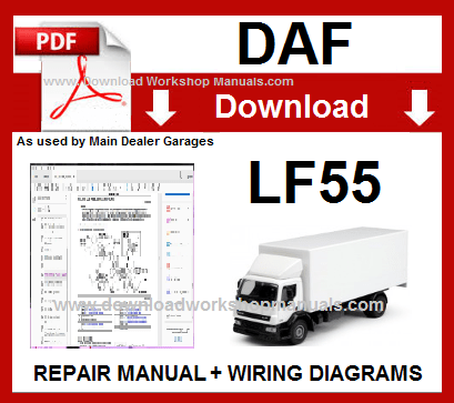 Daf LF55 workshop repair manual